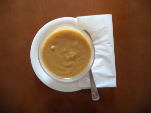 Crema de calabacín