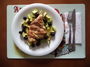 Empanada de trigeros y panga