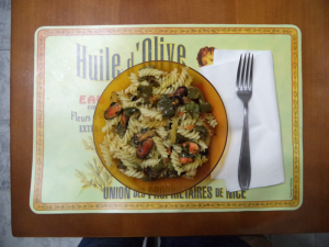 Pasta con mejillones