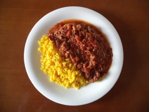 Ropa cirquense con arroz