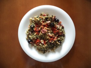 Arroz con pulpo