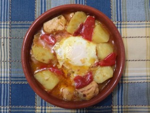 Marmitako de salmón