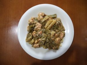Patatas con salmón