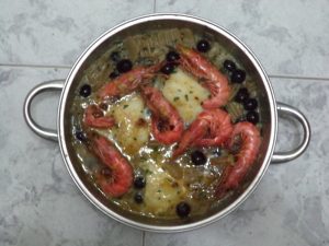 Bacalao con borraja