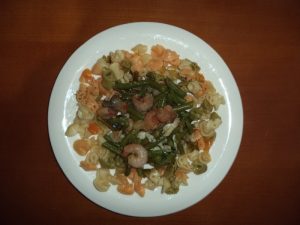 Ensalada de judías redondas