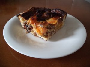 Pastel de frutos secos