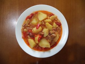 Patatas con callos