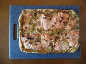 Quiche de salmón