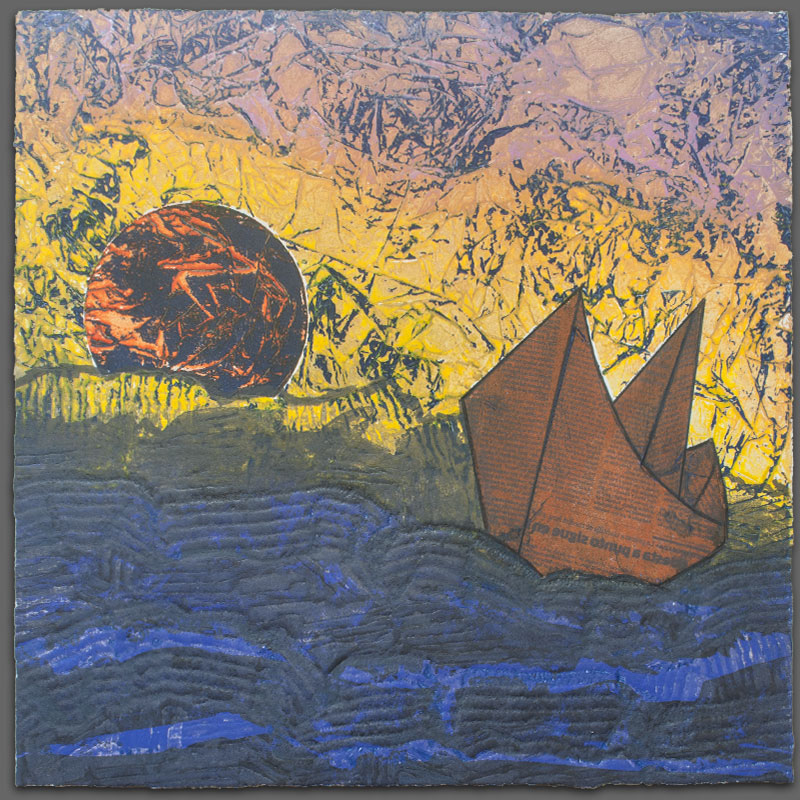 En el mar. 2011