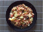 Ensalada de bacalo marinado