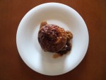 Manzanas asadas al ron